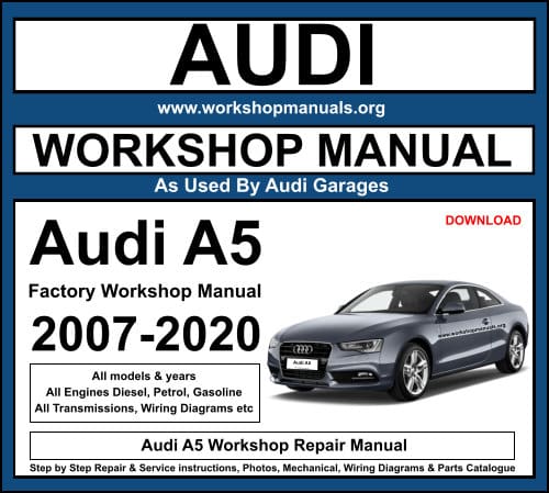 Audi A5 Workshop Repair Manual
