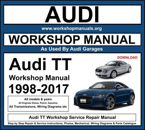 Audi TT Workshop Service Repair Manual