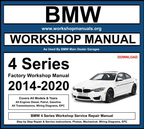 BMW 4 Series Workshop Repair Manual