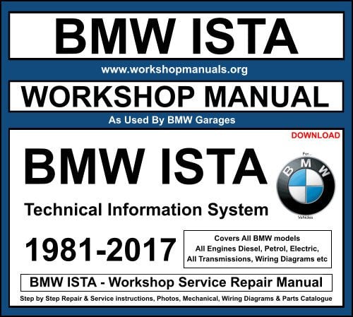 BMW ISTA manual Download
