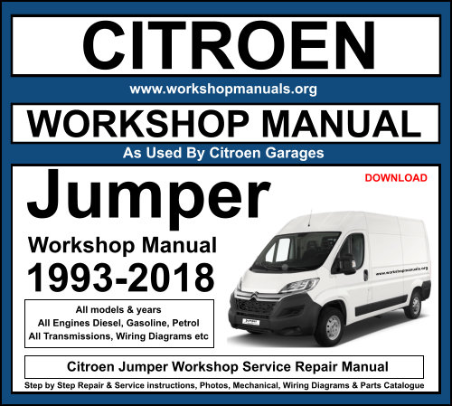 Citroen Jumper Workshop Service Repair Manual