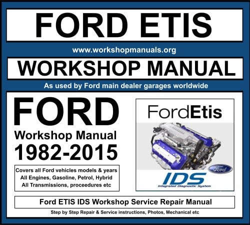 Ford ETIS IDS Download
