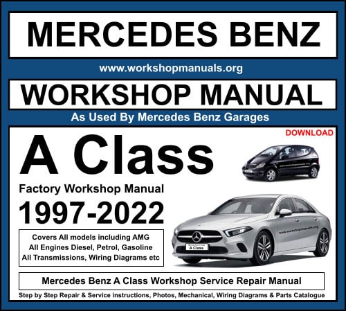 Mercedes Benz A Class Workshop Service Repair Manual