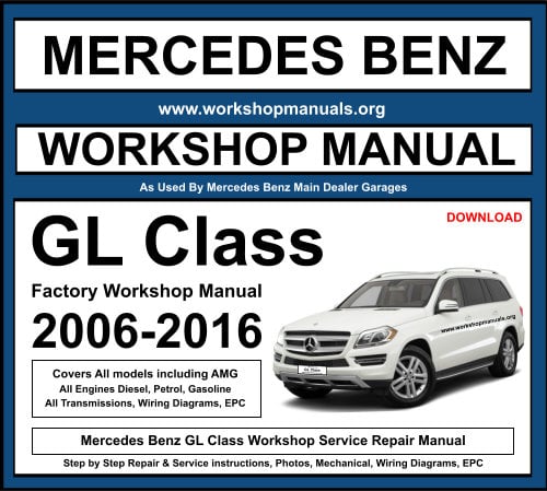 Mercedes Benz GL Workshop Repair Manual