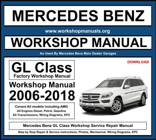 Mercedes Benz GL Workshop Repair Manual