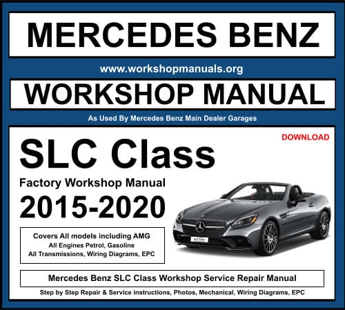 Mercedes Benz SLC Workshop Repair Manual