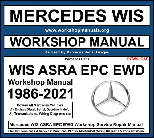 Mercedes WIS ASRA EPC EWD Workshop Service Repair Manual