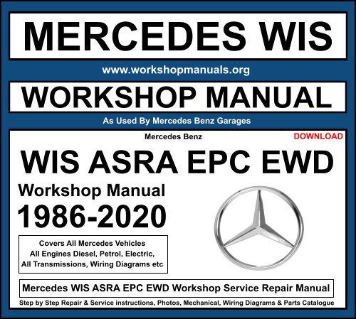 Mercedes Benz WIS ASRA EPC DOWNLOAD