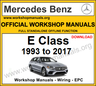 Mercedes w211 service manual free download pdf