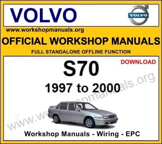 Volvo S70 Workshop Manual Workshop Manuals