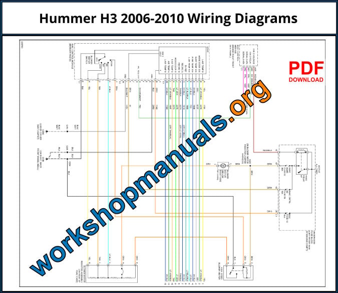 2001 Hummer H1 Wiring Diagrams