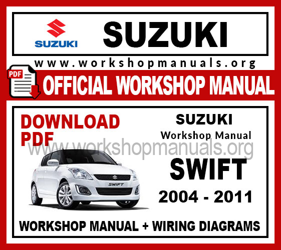 Suzuki Swift Workshop Repair Manual Workshop Manuals