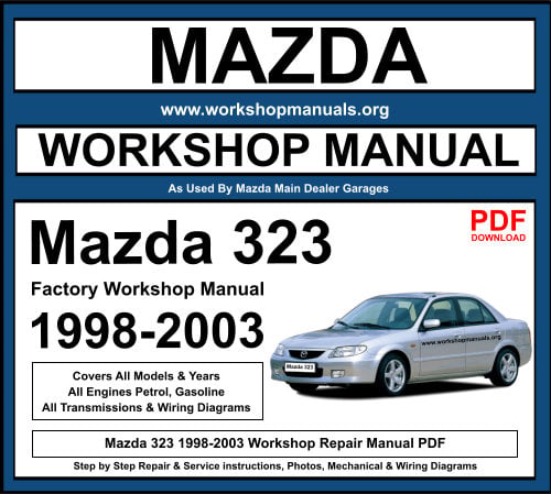 Mazda 323 Workshop Repair Manual PDF