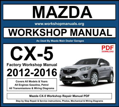 Mazda CX-5 Workshop Repair Manual PDF