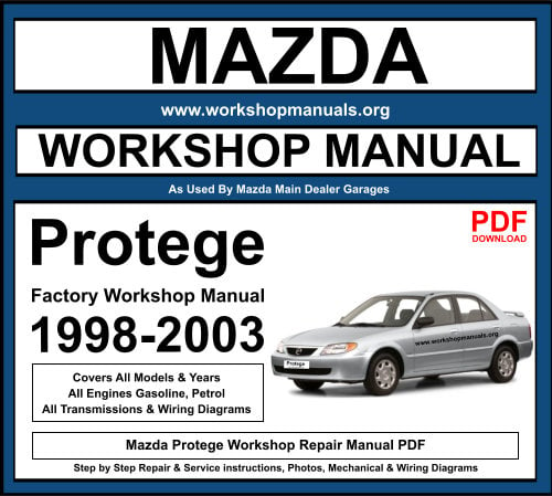 Mazda Protege Workshop Repair Manual PDF
