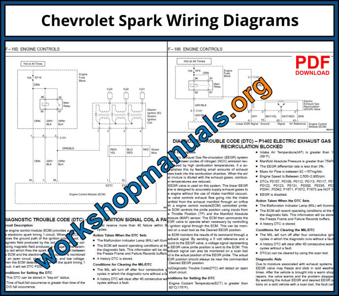 Chevrolet Spark Wiring Diagrams