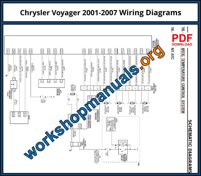 Chrysler Voyager 2001-2007 Wiring Diagrams