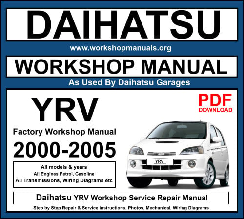 Daihatsu YRV Workshop Service Repair Manual