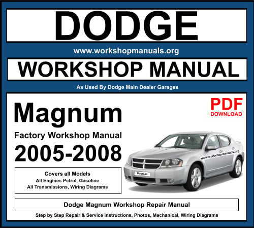 Dodge Magnum Workshop Repair Manual