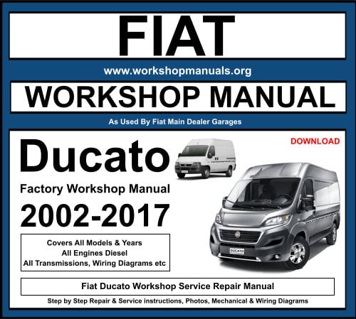 Fiat Ducato Workshop Repair Manual