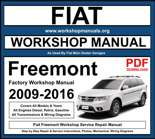 Fiat Freemont Workshop Repair Manual