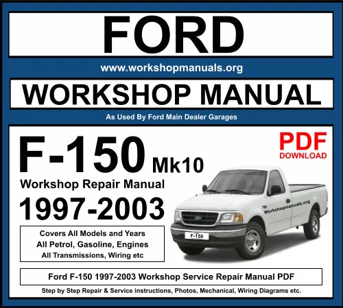 Ford F-150 1997-2003 Workshop Repair Manual Download PDF