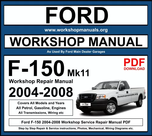 Ford F-150 2004-2008 Workshop Repair Manual Download PDF