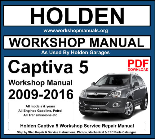Holden Captiva 5 Workshop Service Repair Manual