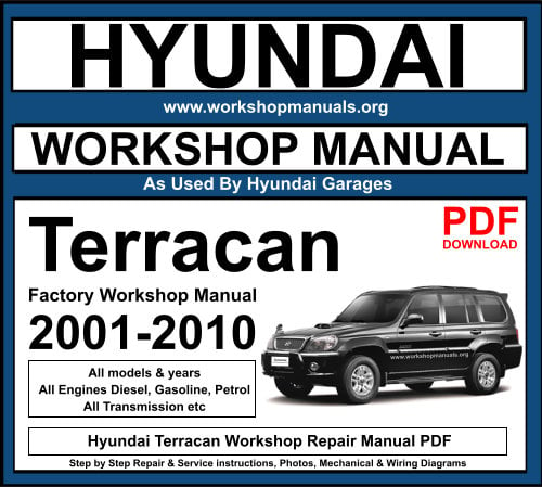Hyundai Terracan Workshop Repair Manual PDF