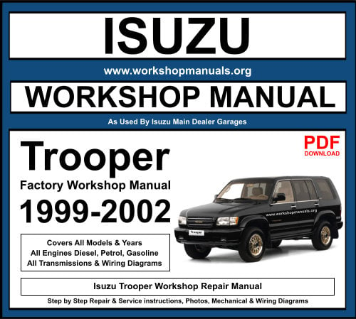 Isuzu Trooper Workshop Repair Manual PDF