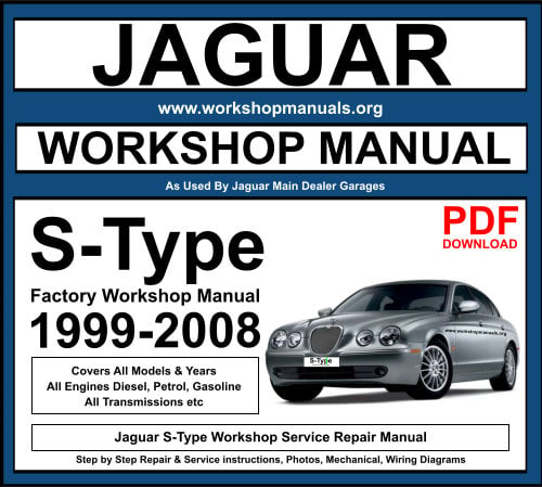 Jaguar S Type Workshop Repair Manual