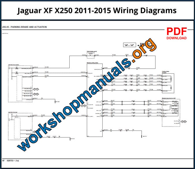Jaguar Xf X250 Work Repair Manual, Jaguar Xf Wiring Diagram