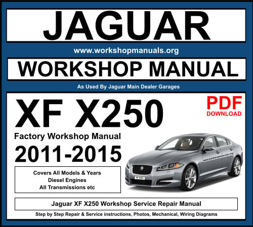 Jaguar XF Manual X250 Workshop