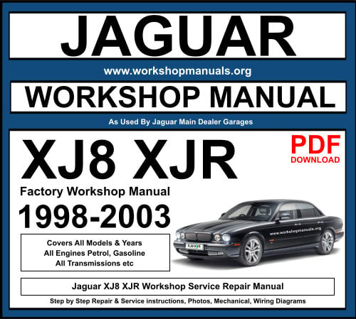 Jaguar XJ8 XJR Workshop Repair Manual