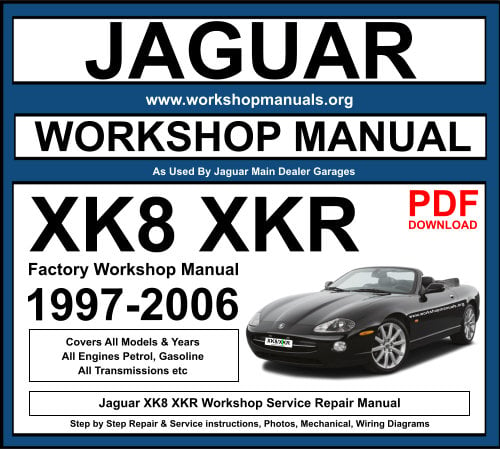 Jaguar XK8 XKR Workshop Repair Manual