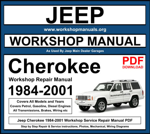 Jeep Cherokee 1984-2001 Workshop Repair Manual Download PDF