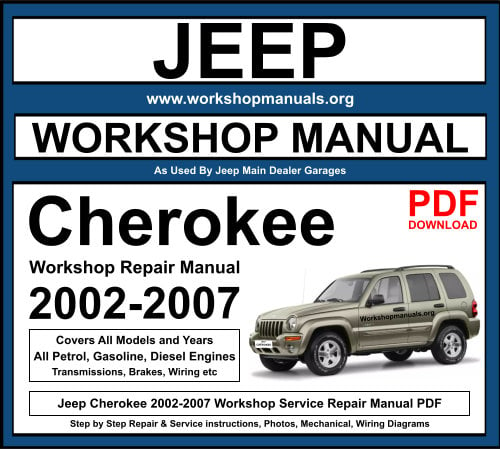 Jeep Cherokee 2002-2007 Workshop Repair Manual Download PDF