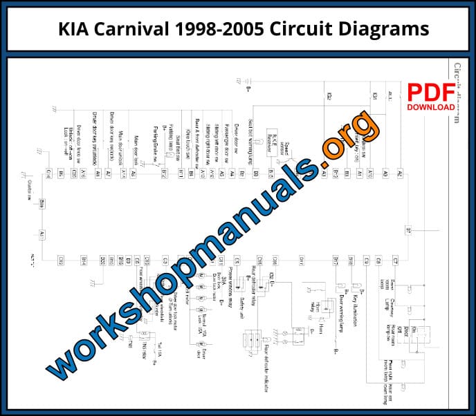 KIA Carnival 1998-2005 Circuit Diagrams