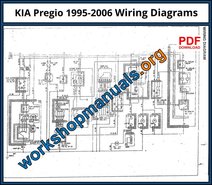 KIA Pregio 1995-2006 Wiring Diagrams
