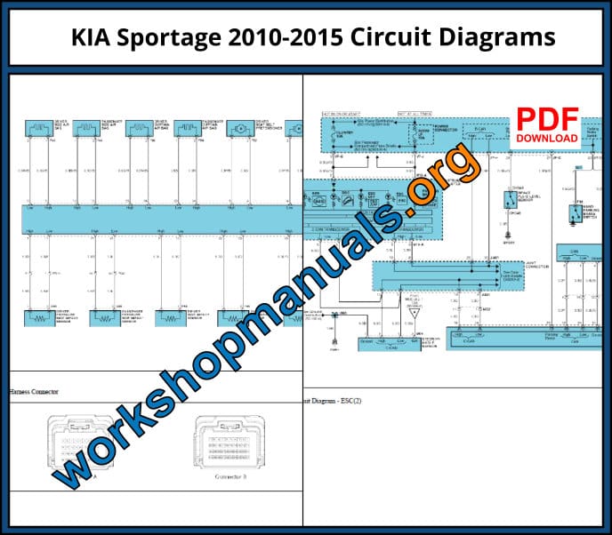 Kia Sportage 2010-2015 Circuit Diagrams