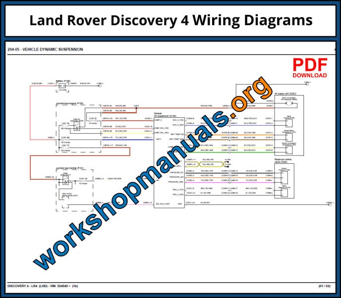 Land Rover Discovery 4 Wiring Diagrams Download