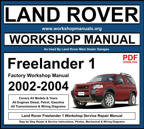 Land Rover Freelander 1 Workshop Repair Manual PDF