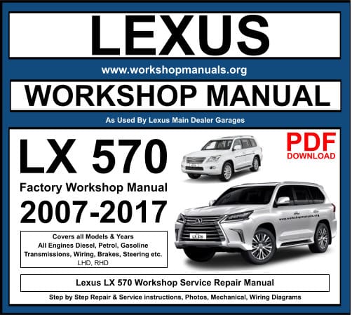 2011 2012 2013 2014 LEXUS LX570 FACTORY REPAIR SERVICE WORHSHOP MANUAL CD 