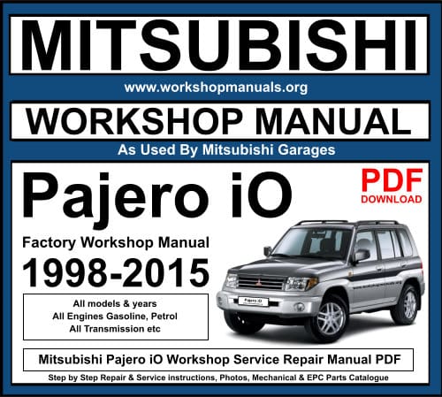 Mitsubishi Pajero Io Work Repair, Mitsubishi Pajero Wiring Diagrams Pdf