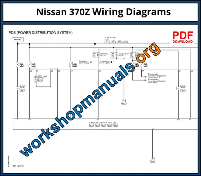Nissan 370Z Wiring Diagrams