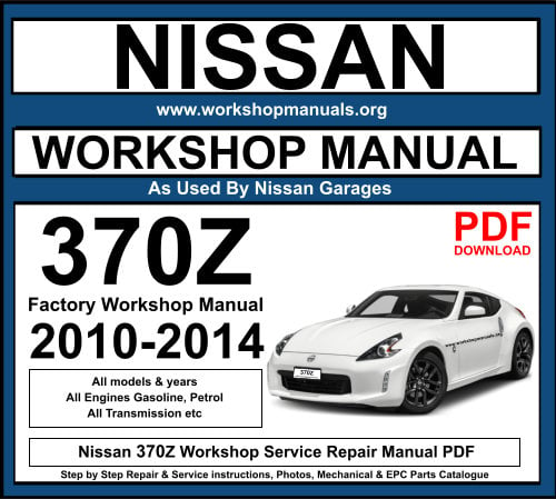 Nissan 370Z Workshop Service Repair Manual
