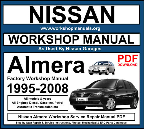 Nissan Almera Workshop Service Repair Manual