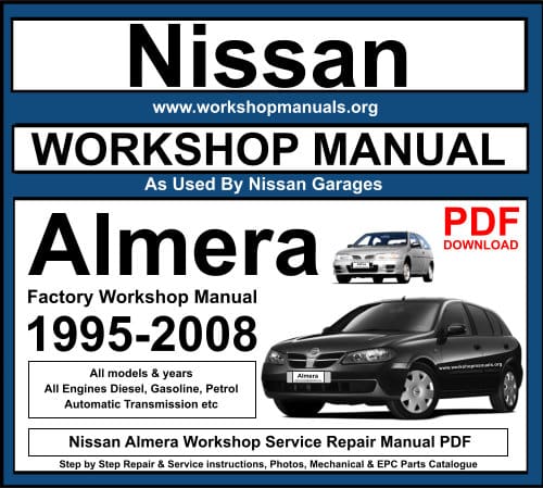Haynes Workshop Manual NISSAN ALMERA TINO Essence 2000-2007 Nouveau Service De Réparation 