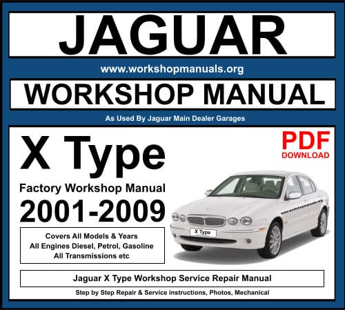 Jaguar X Type Workshop Repair Manual
