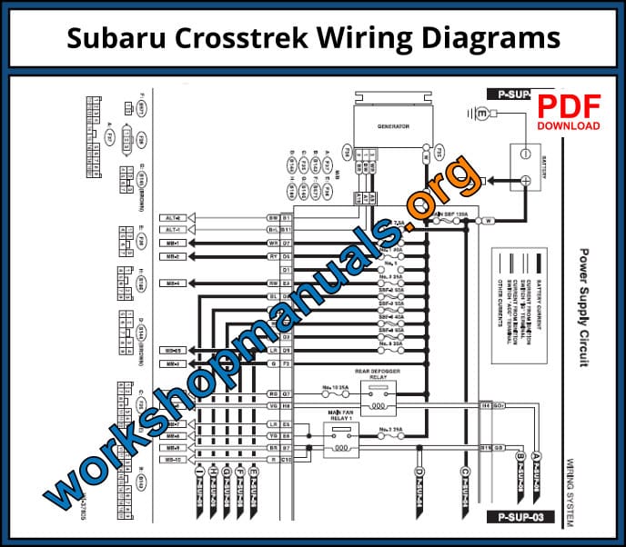 Subaru Crosstrek Wiring Diagrams
